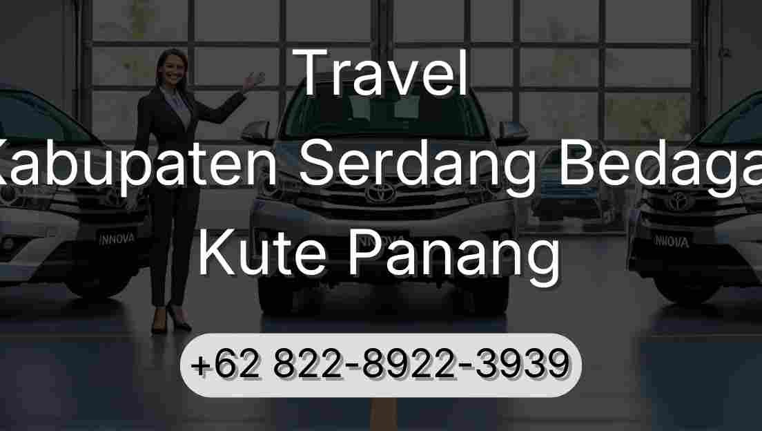 Travel Kabupaten Serdang Bedagai Kute Panang