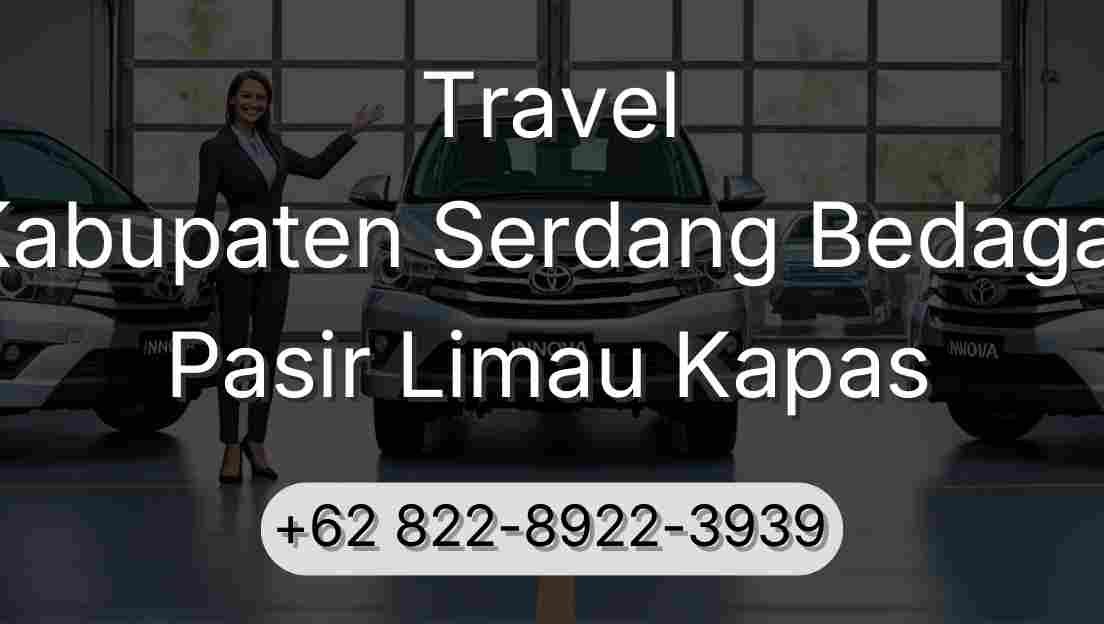 Travel Kabupaten Serdang Bedagai Pasir Limau Kapas