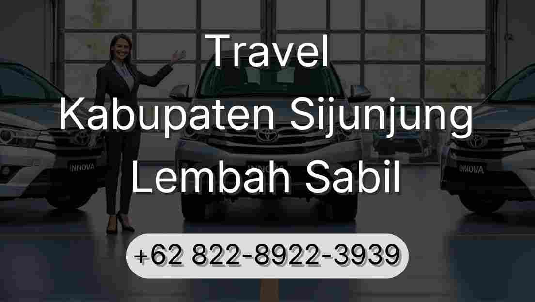 Travel Kabupaten Sijunjung Lembah Sabil