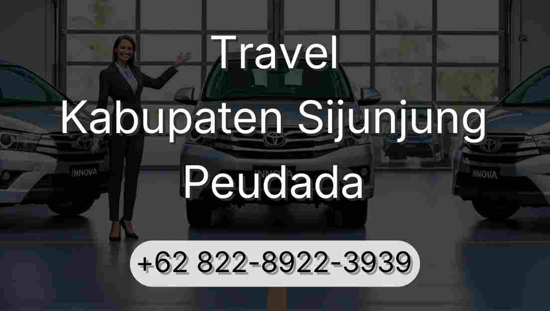 Travel Kabupaten Sijunjung Peudada