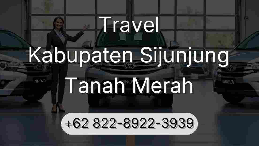 Travel Kabupaten Sijunjung Tanah Merah