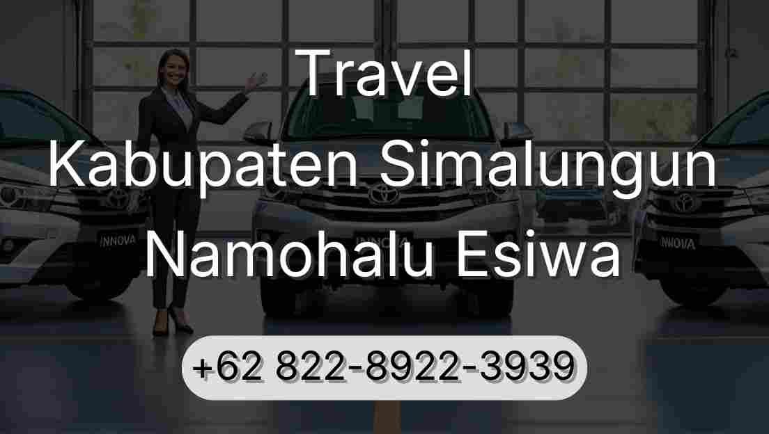 Travel Kabupaten Simalungun Namohalu Esiwa