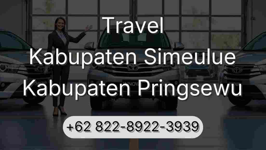 Travel Kabupaten Simeulue Kabupaten Pringsewu