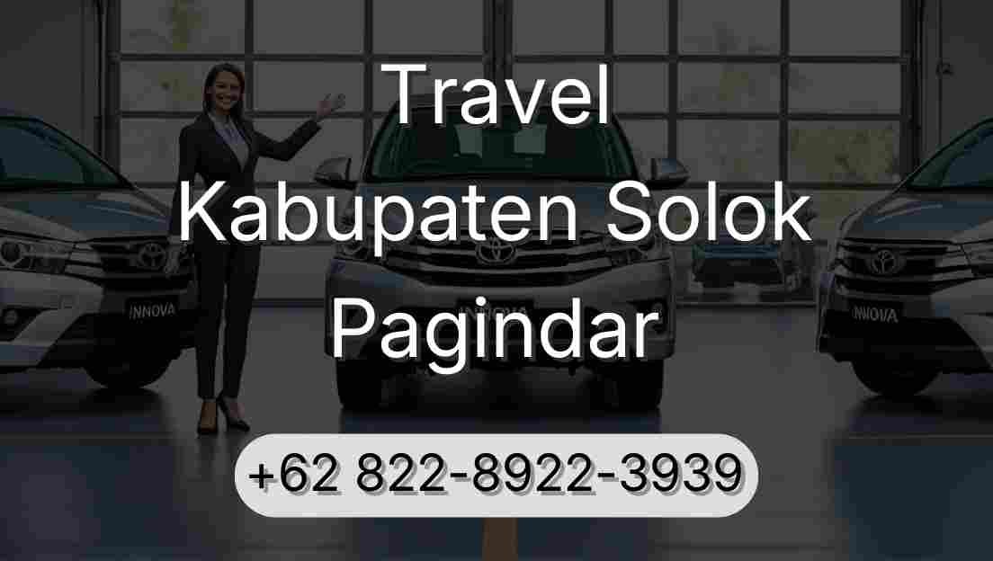 Travel Kabupaten Solok Pagindar