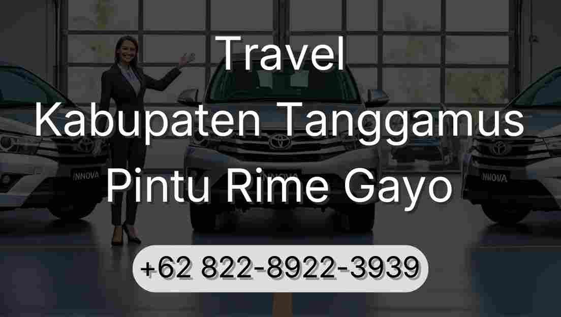 Travel Kabupaten Tanggamus Pintu Rime Gayo
