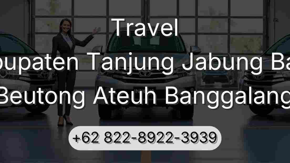 Travel Kabupaten Tanjung Jabung Barat Beutong Ateuh Banggalang