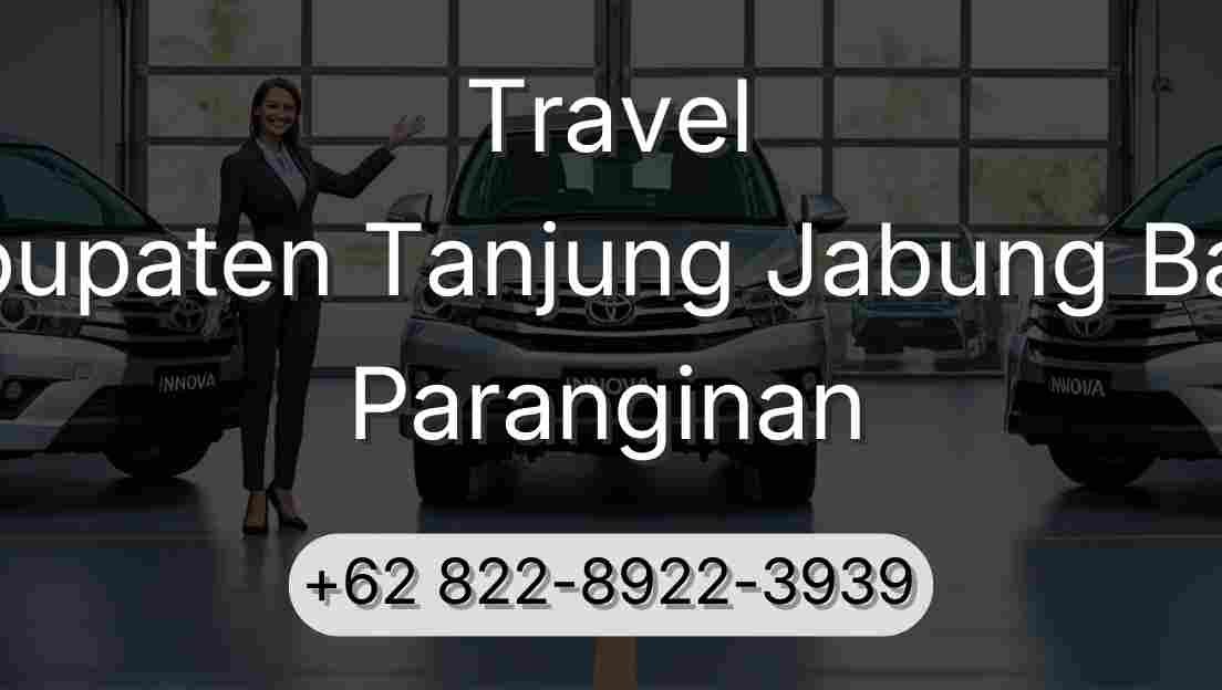 Travel Kabupaten Tanjung Jabung Barat Paranginan