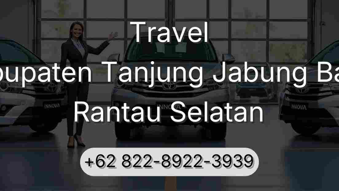 Travel Kabupaten Tanjung Jabung Barat Rantau Selatan