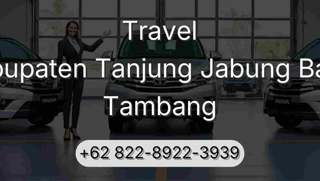 Travel Kabupaten Tanjung Jabung Barat Tambang
