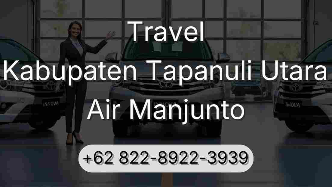 Travel Kabupaten Tapanuli Utara Air Manjunto