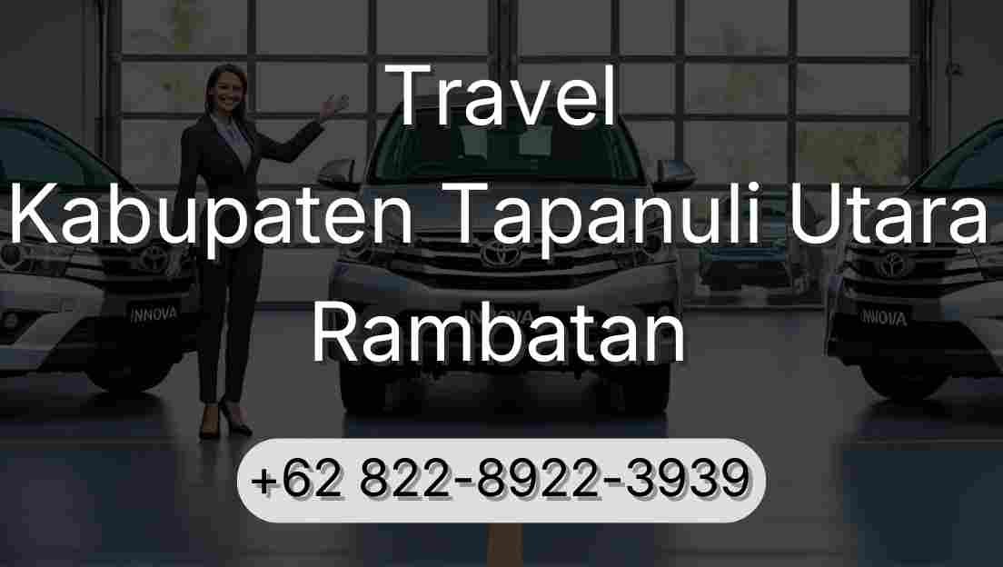 Travel Kabupaten Tapanuli Utara Rambatan