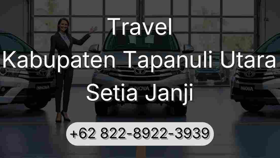 Travel Kabupaten Tapanuli Utara Setia Janji
