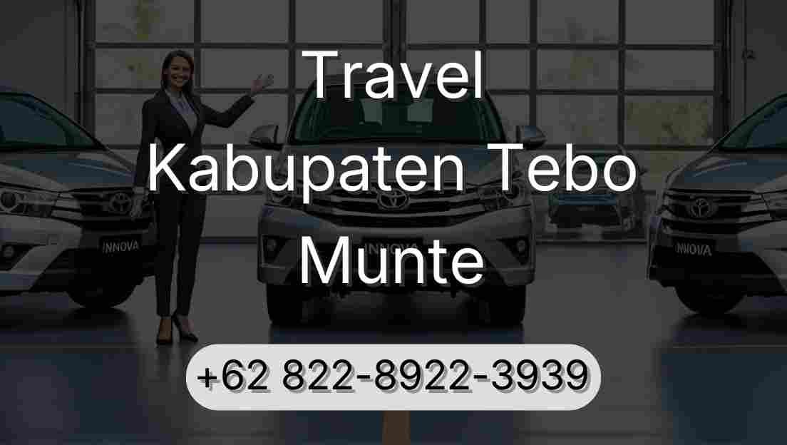 Travel Kabupaten Tebo Munte
