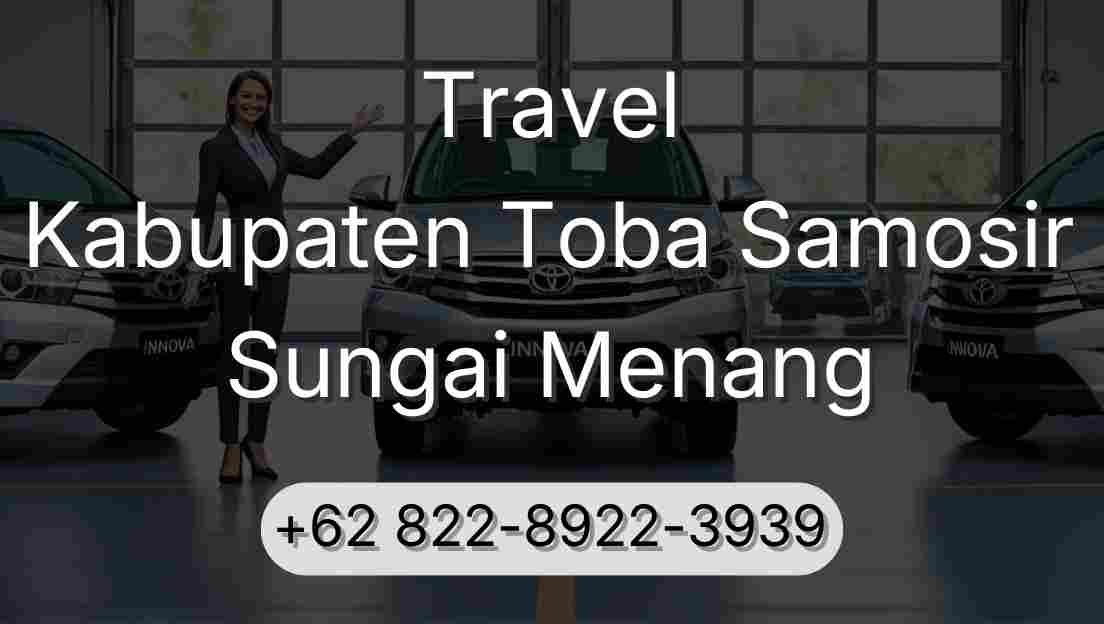 Travel Kabupaten Toba Samosir Sungai Menang
