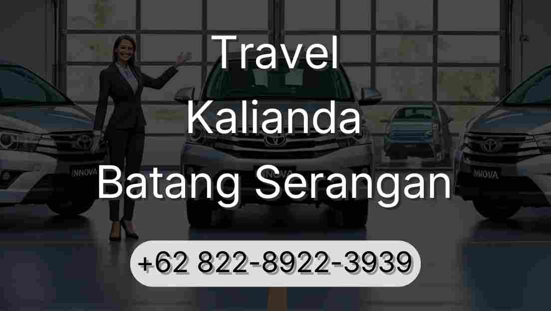 Travel Kalianda Batang Serangan