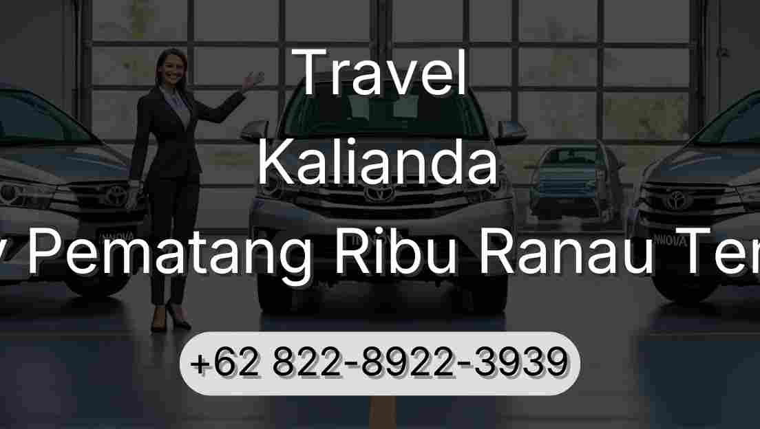 Travel Kalianda Buay Pematang Ribu Ranau Tengah