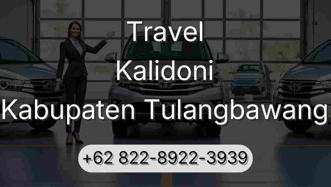 Travel Kalidoni Kabupaten Tulangbawang