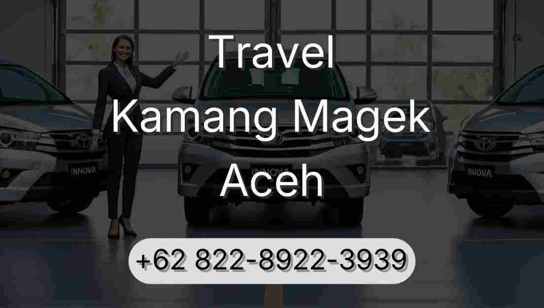 Travel Kamang Magek Aceh