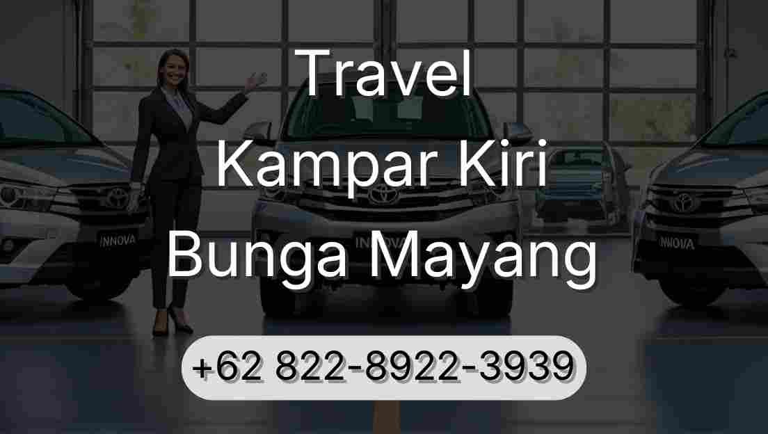 Travel Kampar Kiri Bunga Mayang