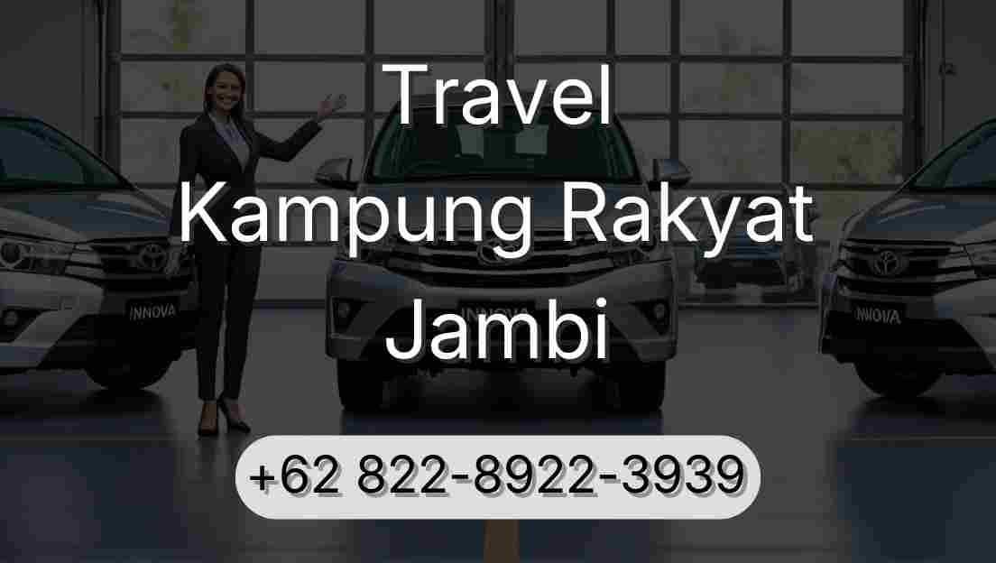 Travel Kampung Rakyat Jambi
