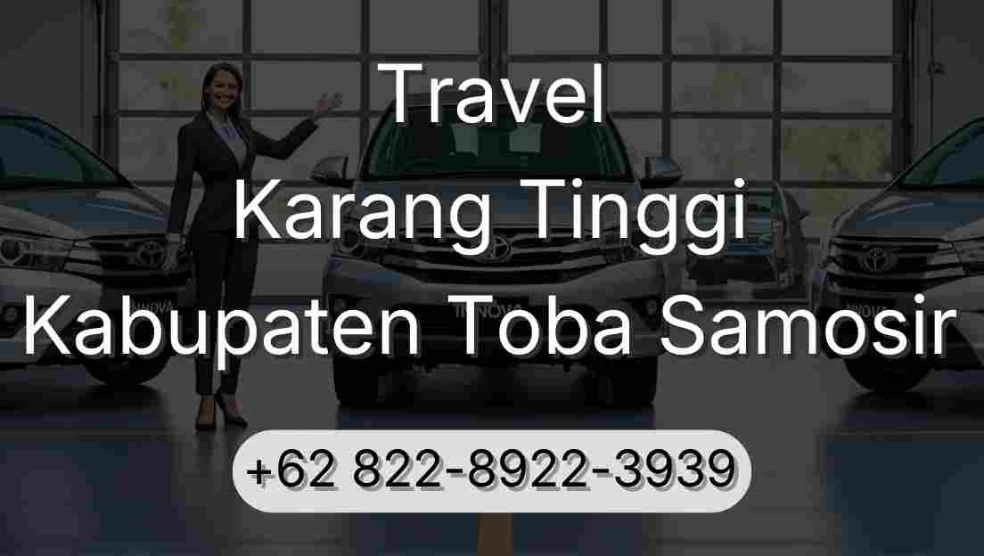 Travel Karang Tinggi Kabupaten Toba Samosir