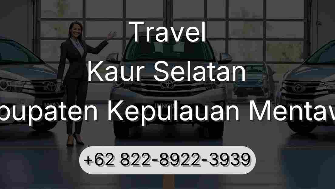 Travel Kaur Selatan Kabupaten Kepulauan Mentawai