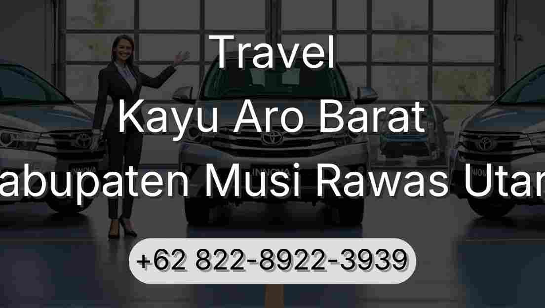 Travel Kayu Aro Barat Kabupaten Musi Rawas Utara