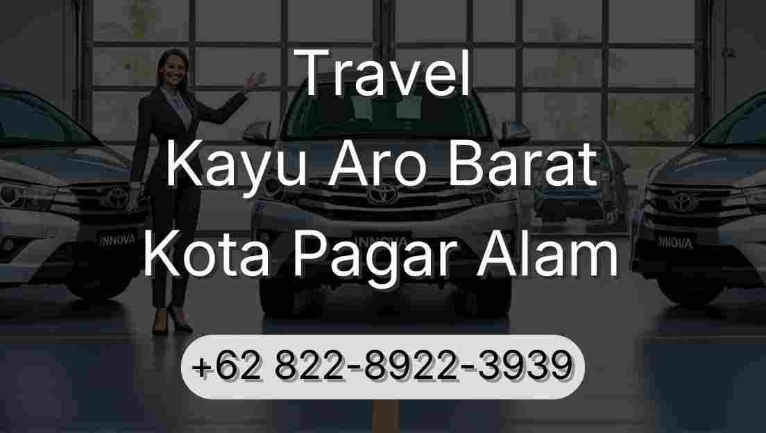 Travel Kayu Aro Barat Kota Pagar Alam