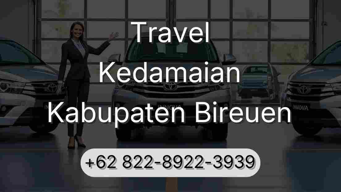Travel Kedamaian Kabupaten Bireuen