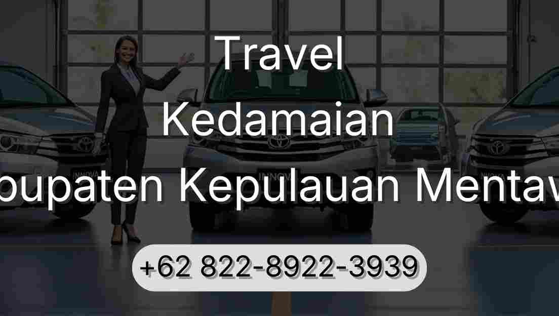 Travel Kedamaian Kabupaten Kepulauan Mentawai