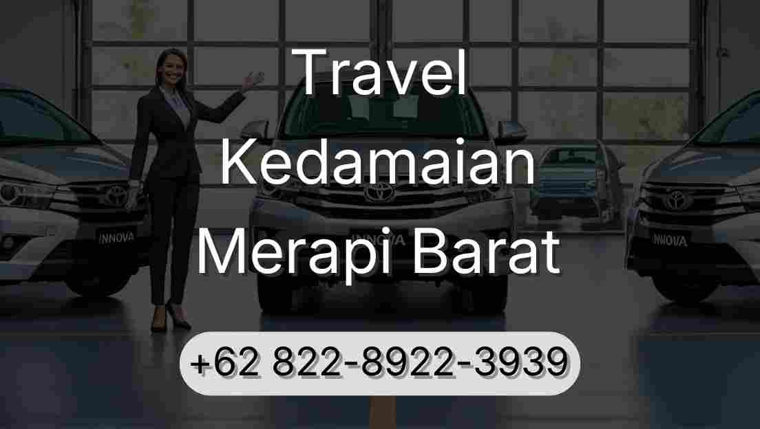 Travel Kedamaian Merapi Barat