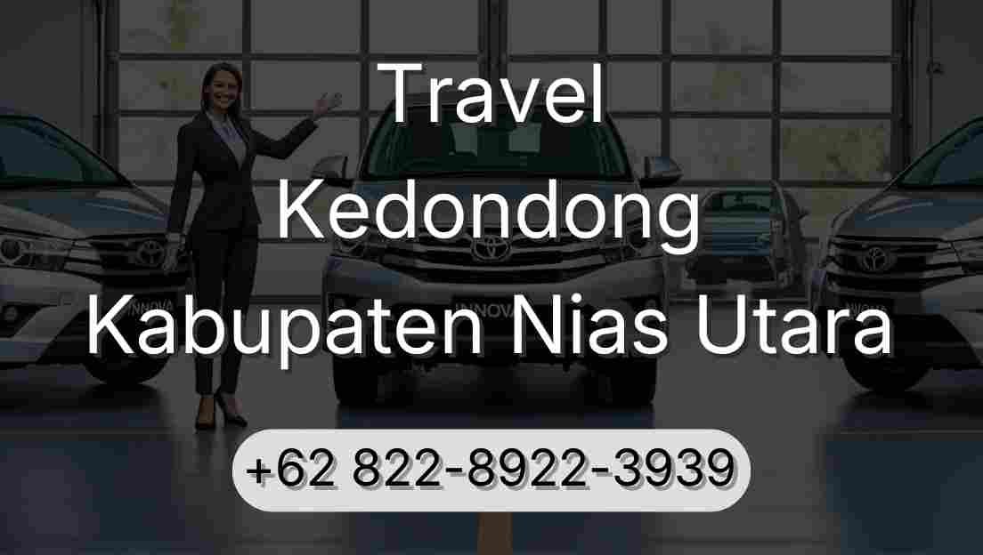 Travel Kedondong Kabupaten Nias Utara