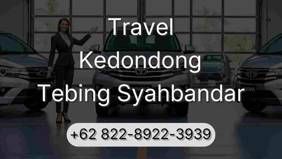 Travel Kedondong Tebing Syahbandar
