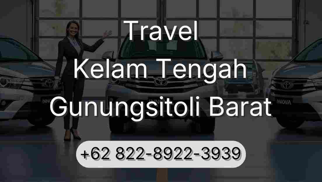 Travel Kelam Tengah Gunungsitoli Barat
