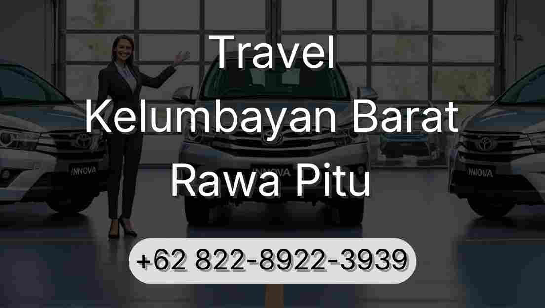 Travel Kelumbayan Barat Rawa Pitu
