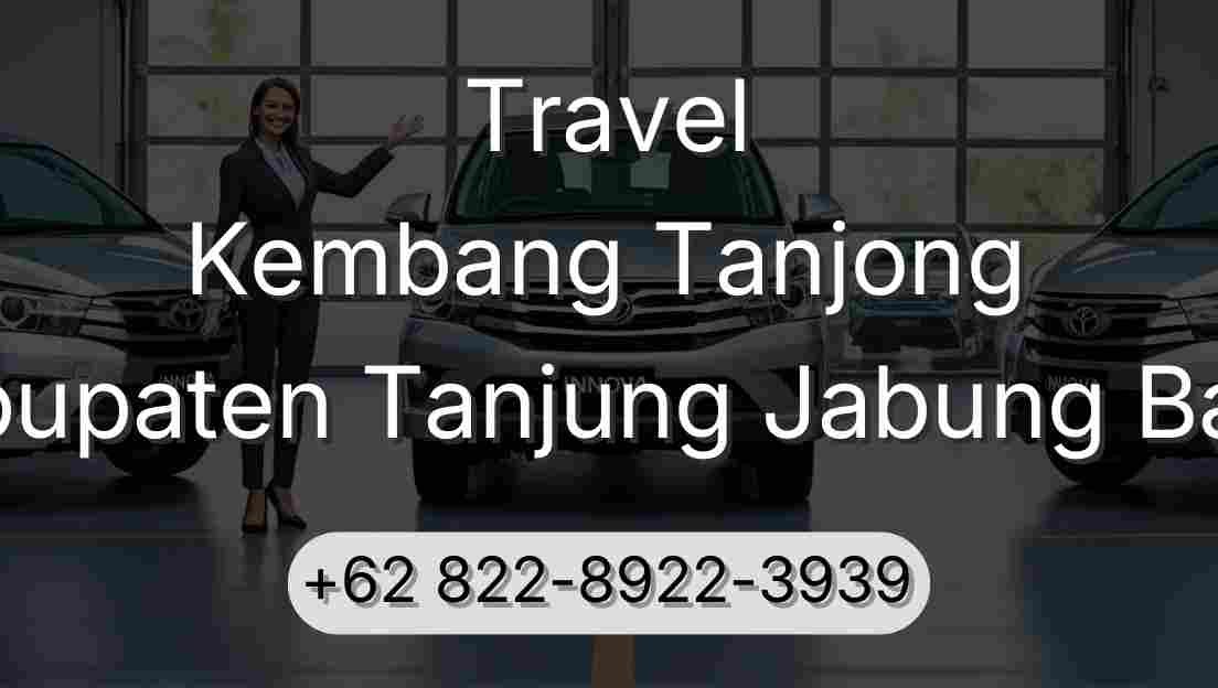 Travel Kembang Tanjong Kabupaten Tanjung Jabung Barat