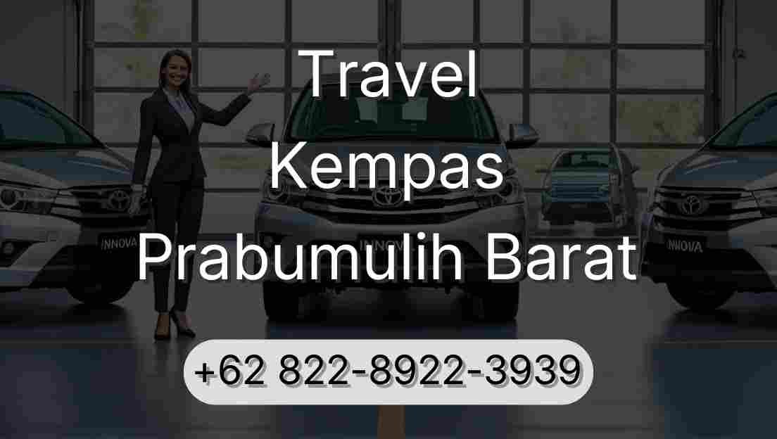 Travel Kempas Prabumulih Barat