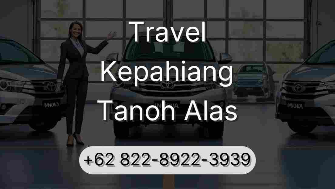 Travel Kepahiang Tanoh Alas