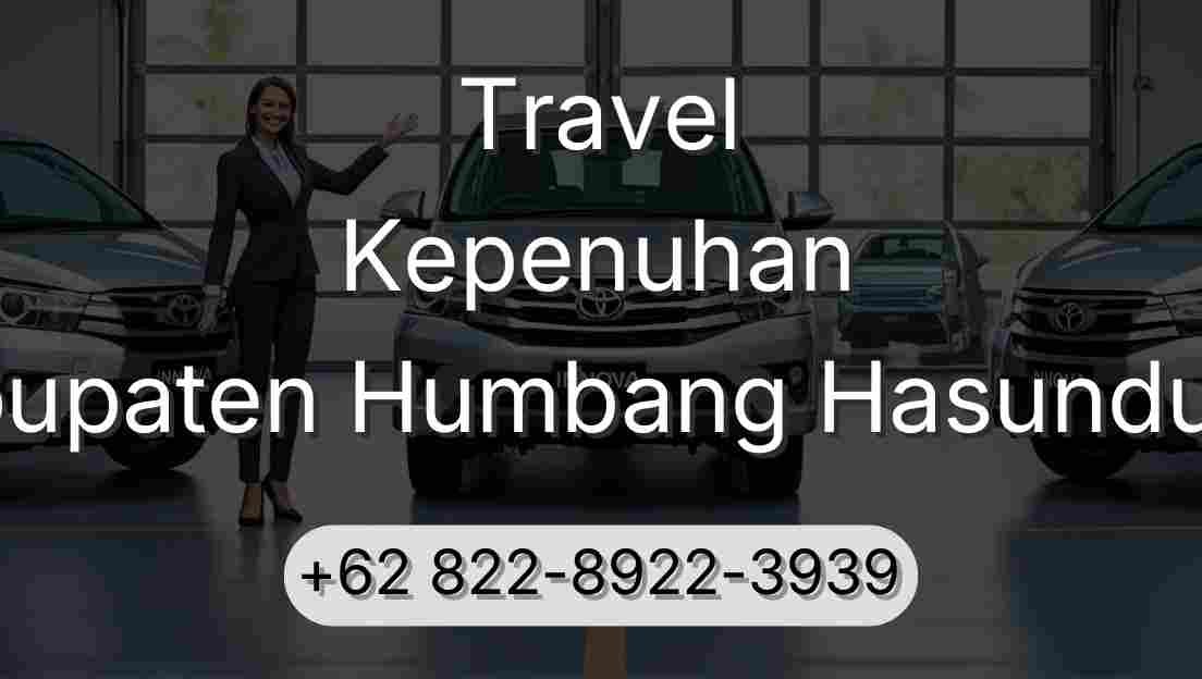 Travel Kepenuhan Kabupaten Humbang Hasundutan
