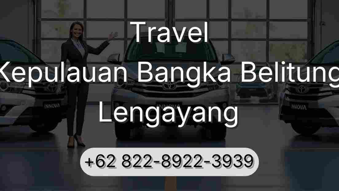 Travel Kepulauan Bangka Belitung Lengayang