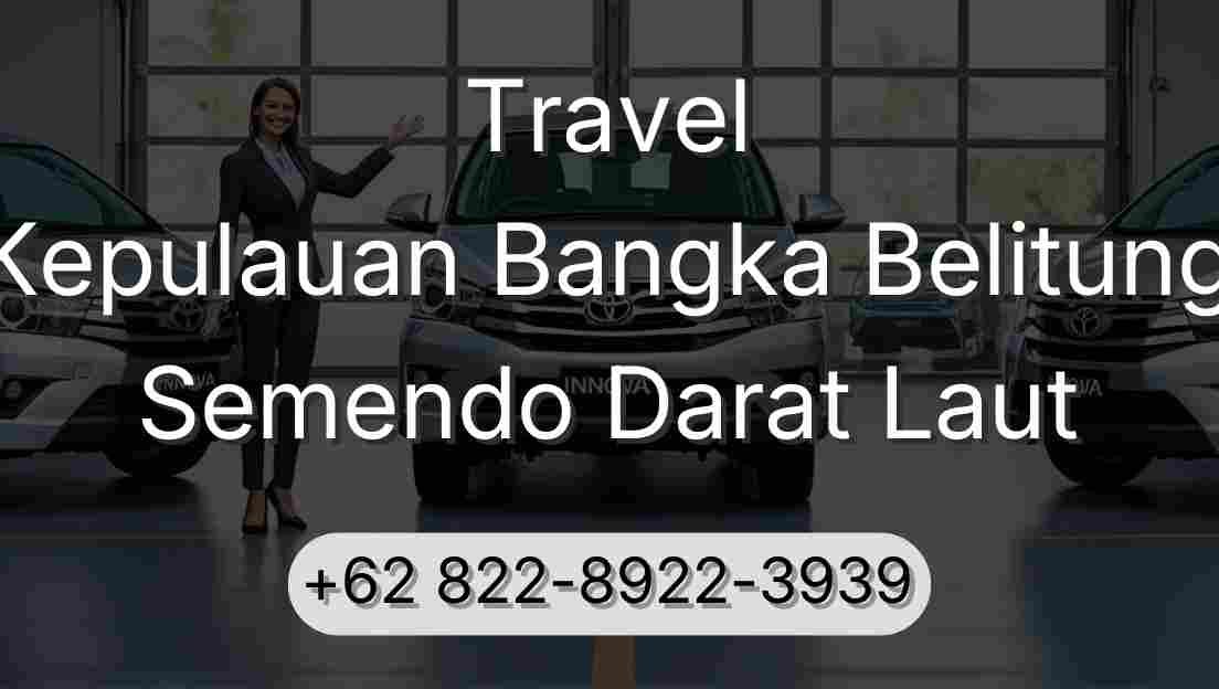 Travel Kepulauan Bangka Belitung Semendo Darat Laut