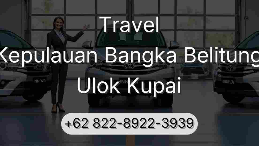 Travel Kepulauan Bangka Belitung Ulok Kupai