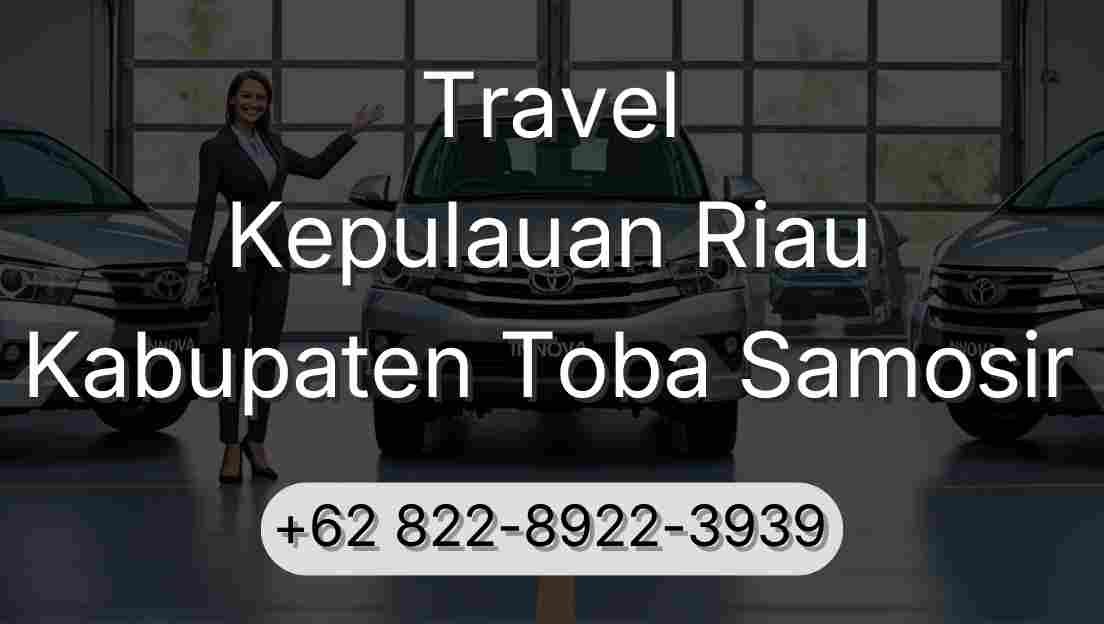 Travel Kepulauan Riau Kabupaten Toba Samosir