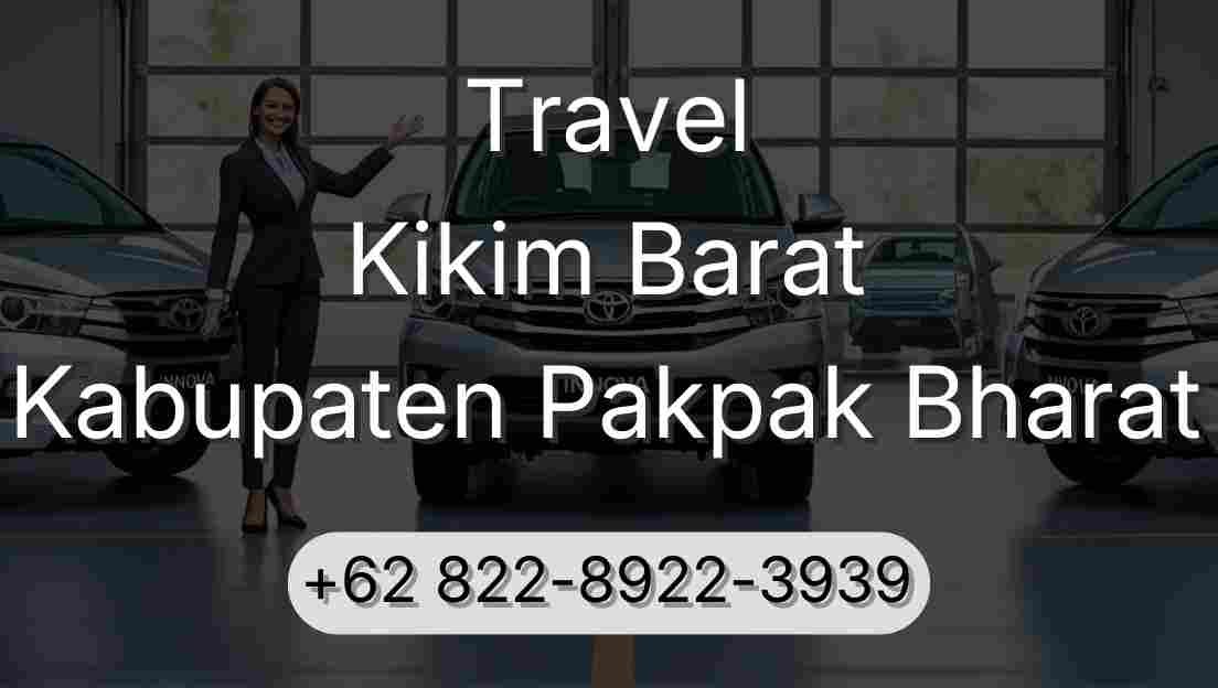 Travel Kikim Barat Kabupaten Pakpak Bharat