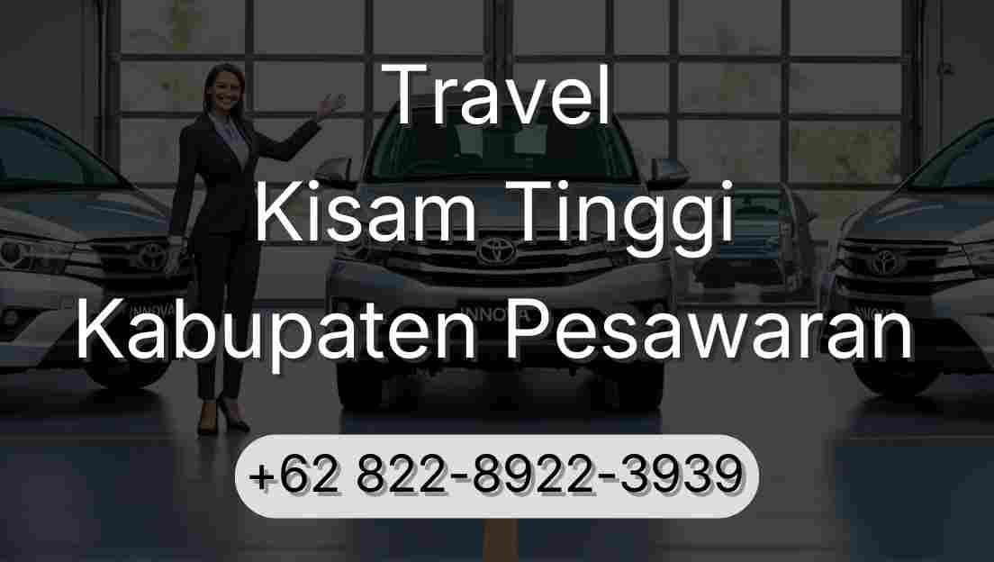 Travel Kisam Tinggi Kabupaten Pesawaran