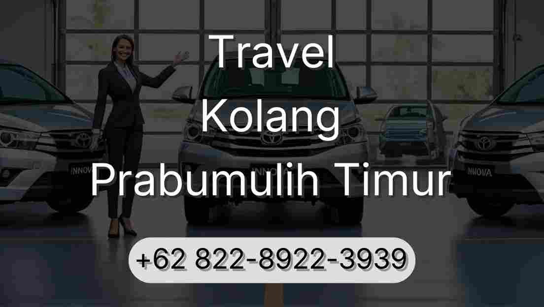 Travel Kolang Prabumulih Timur