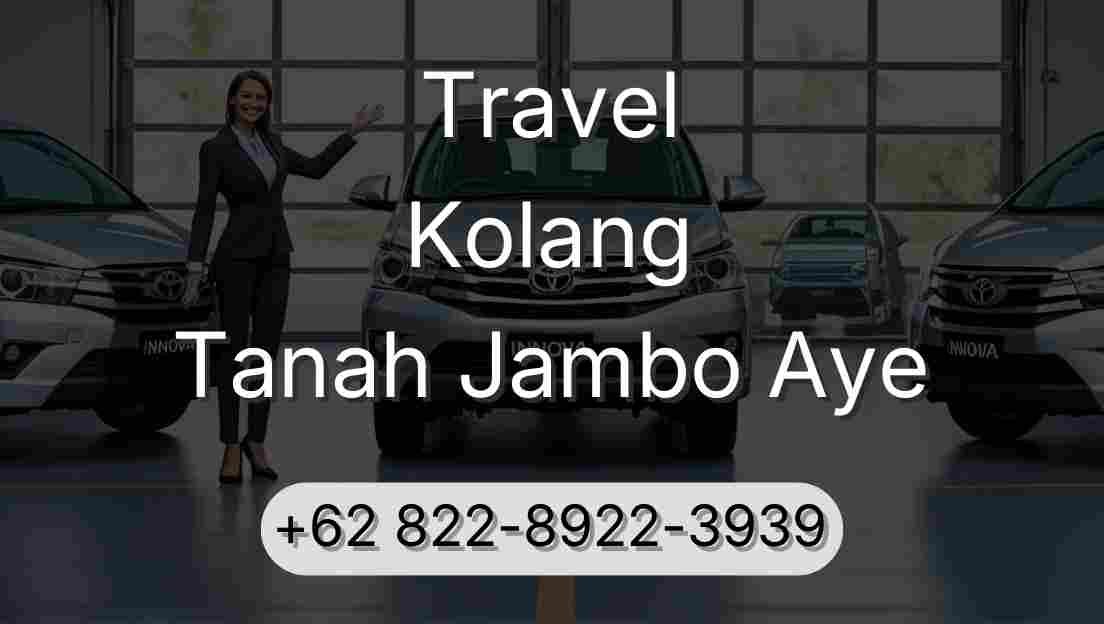 Travel Kolang Tanah Jambo Aye