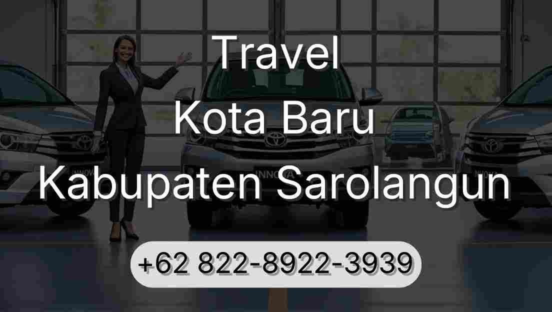 Travel Kota Baru Kabupaten Sarolangun