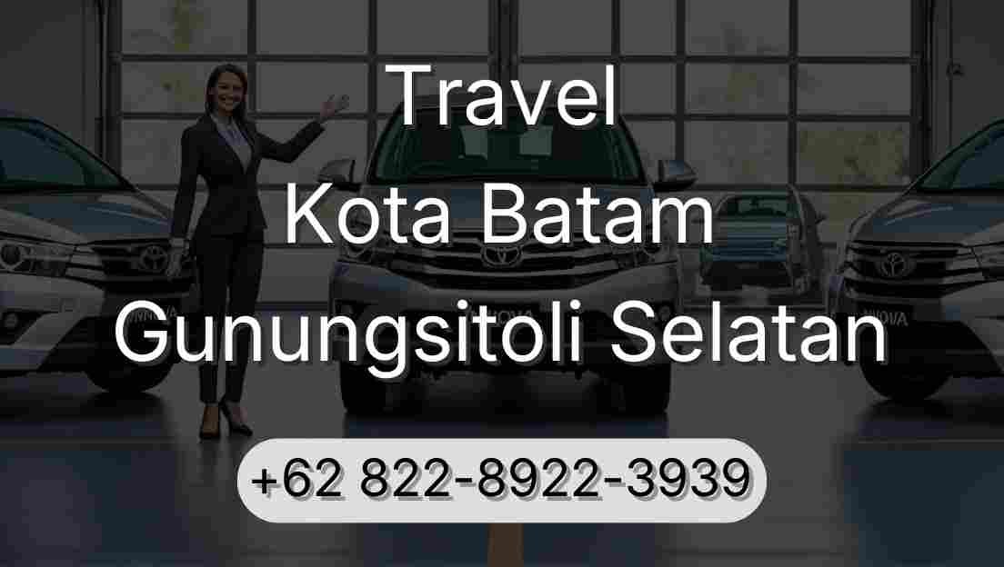 Travel Kota Batam Gunungsitoli Selatan