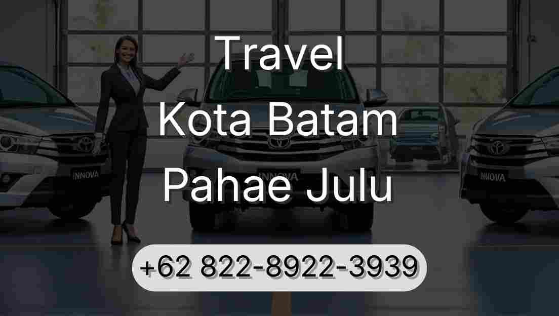 Travel Kota Batam Pahae Julu